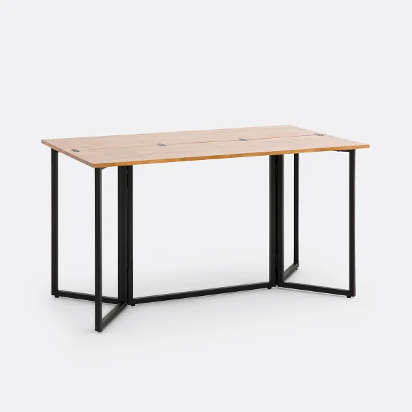 Klappkonsolentisch Hiba, 4 Personen, Eiche