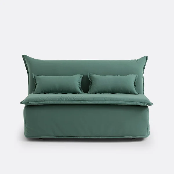Klappsofa Olona, Baumwolle, Schaumstoff 10 Cm