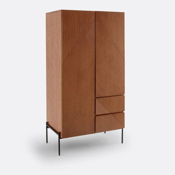 Kleiderschrank Lodge Mit 2 Türen