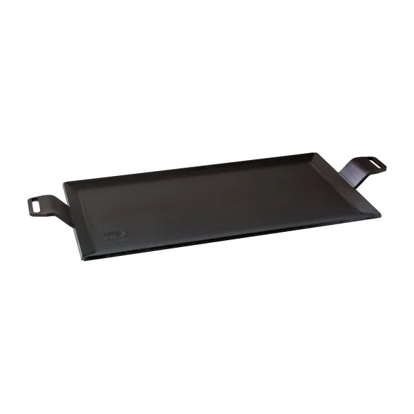 Kockums Jernverk Grillplatte, 4 mm Kohlenstoffstahl Bratfläche 45 x 22cm