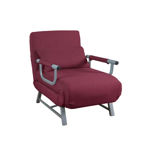 Kolino Schlafsofa Stuhl rot.