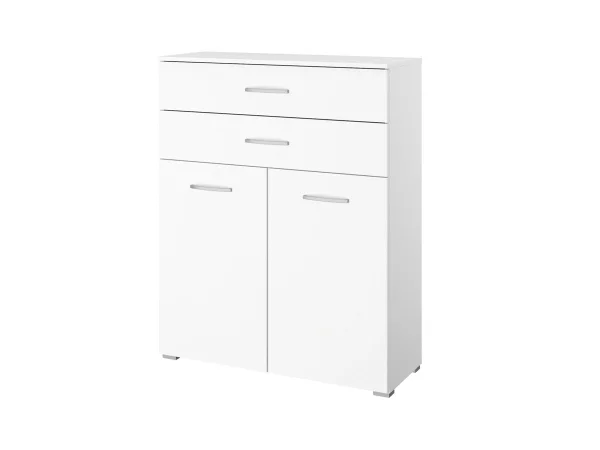 Kommode 2-türig weiß 93 cm - ADITIO