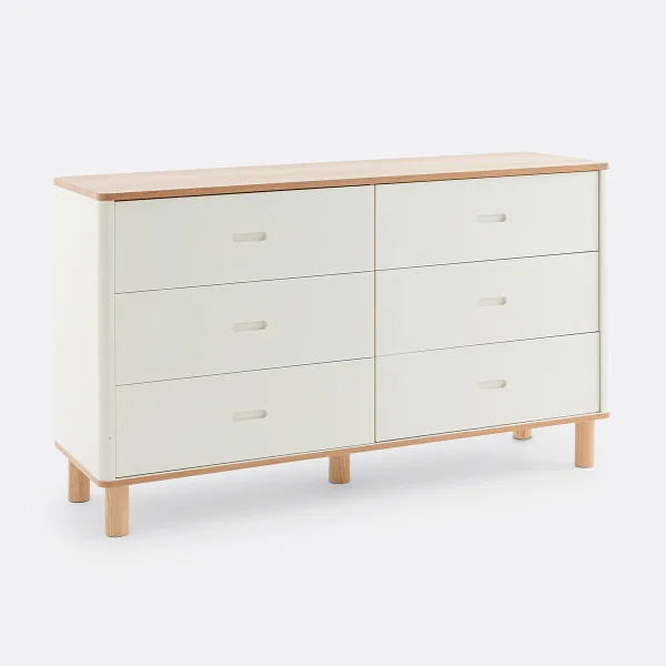 Kommode Manoe Mit 6 Schubladen