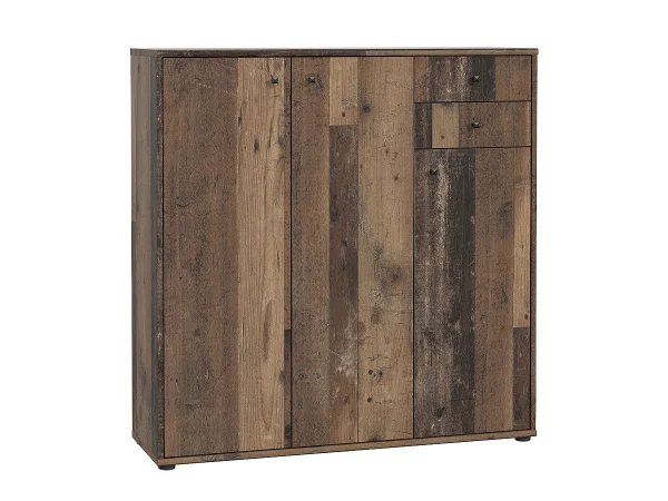 Kommode Old Wood 109 cm 3-türig - TEMPRA