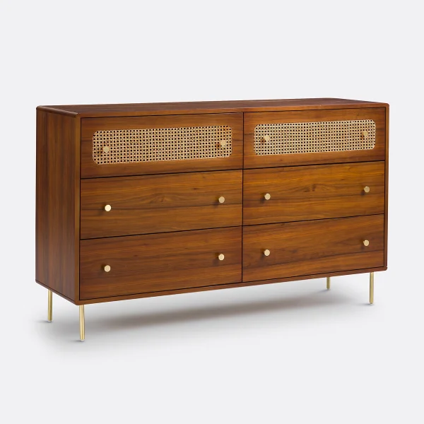 Kommode Redpop Mit 6 Schubladen