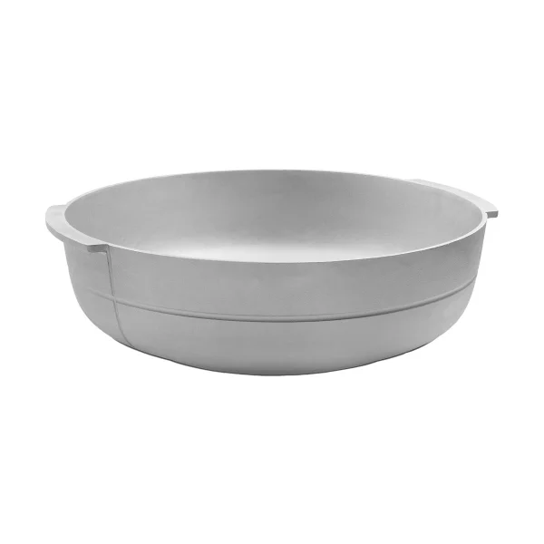 KORBO Linea Blumentopf Nr. 3 Breit Aluminium
