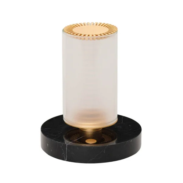 La Lampe Frechin Portable Tischleuchte Ø13x16,6 Golden/Black - DCW