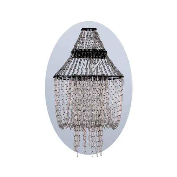 Lampe C Wandleuchte Black/Stainless Steel - DCW
