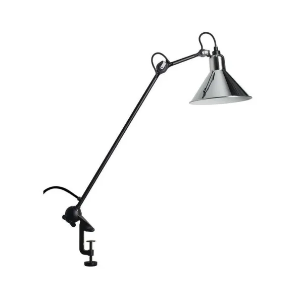 Lampe Gras - 201 Tischleuchte Schwarz/Chrom