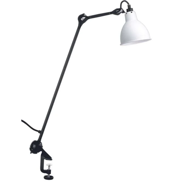 Lampe Gras - 201 Tischleuchte Schwarz/Weiß Lampe Gras