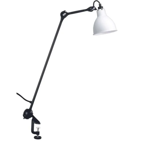 Lampe Gras - 201 Tischleuchte Schwarz/Weiß