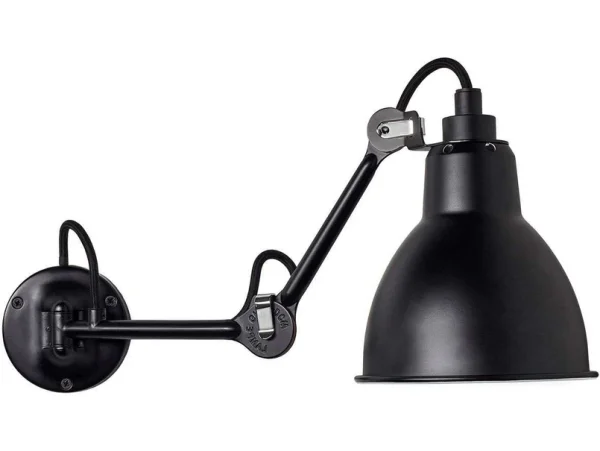 Lampe Gras - 204 Wandleuchte Schwarz