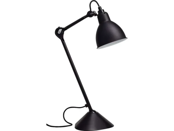 Lampe Gras - 205 Tischleuchte Schwarz/Schwarz