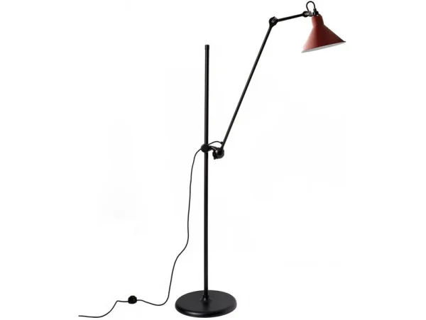 Lampe Gras - 215 Stehleuchte Rot