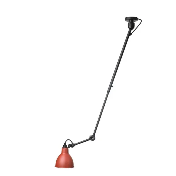 Lampe Gras - 302 Deckenleuchte Rot