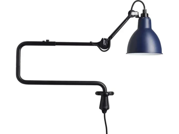 Lampe Gras - 303 Wandleuchte Blau