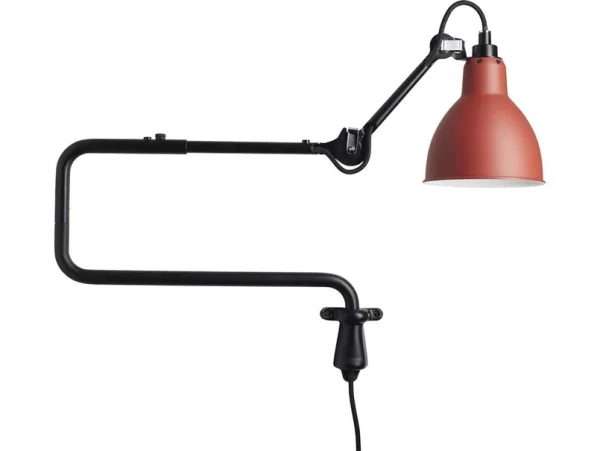 Lampe Gras - 303 Wandleuchte Rot