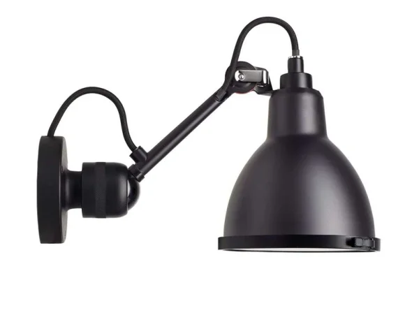 Lampe Gras - 304 Bathroom IP64 Wandleuchte Schwarz