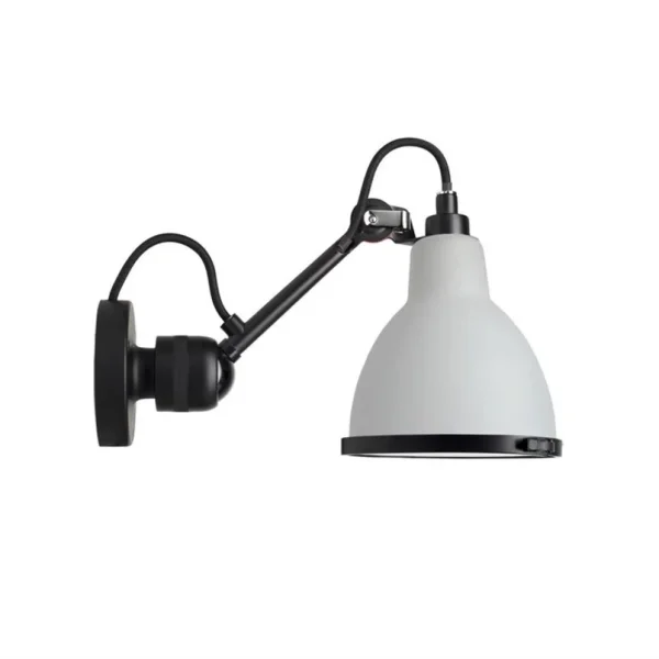 Lampe Gras - 304 Bathroom Wandleuchte Scwarz/Polycarbonat
