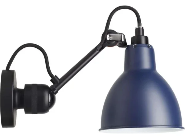 Lampe Gras - 304 Wandleuchte Blau