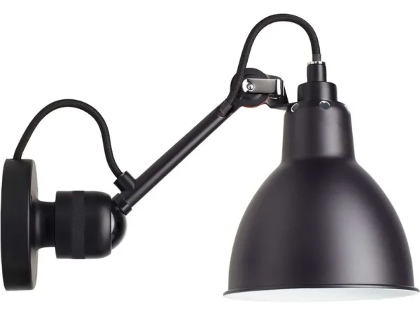 Lampe Gras - 304 Wandleuchte Schwarz