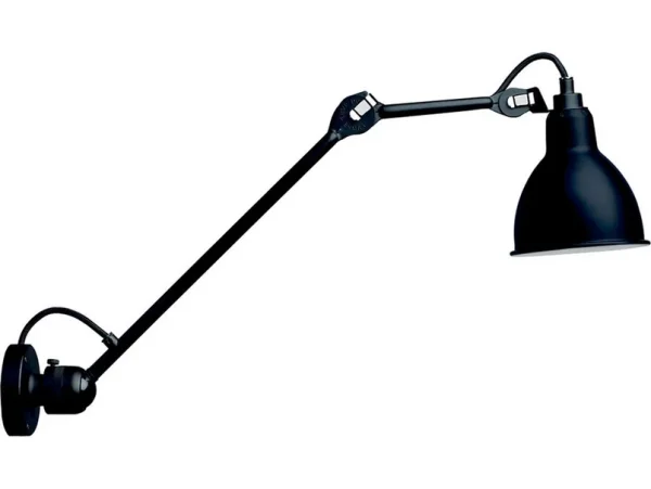 Lampe Gras - 304L40 Wandleuchte Schwarz