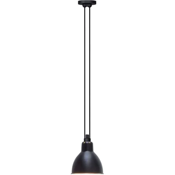 Lampe Gras - 322 L Pendelleuchte Round Black Lampe Gras