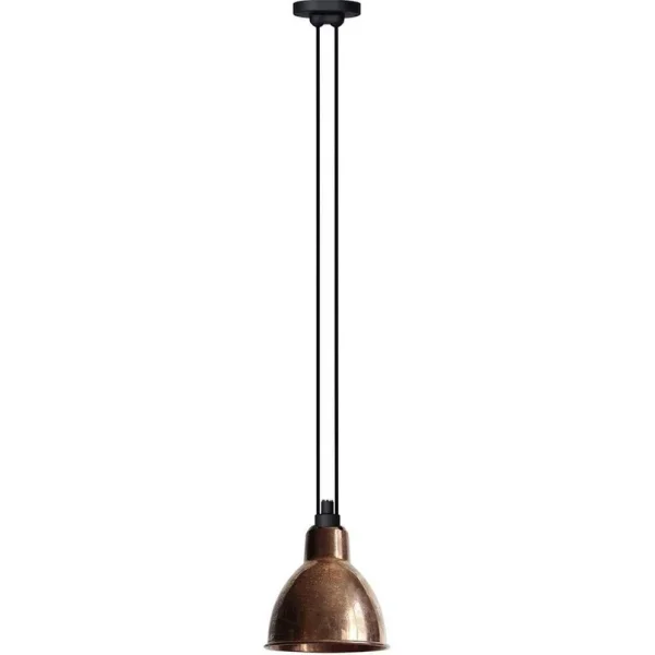 Lampe Gras - 322 L Pendelleuchte Round Raw Copper