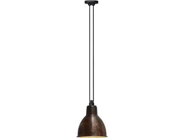 Lampe Gras - 322 XL Pendelleuchte Round Raw Copper