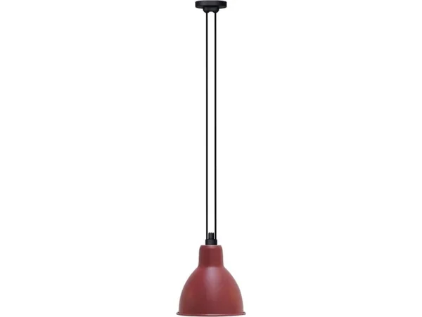 Lampe Gras - 322 XL Pendelleuchte Round Red
