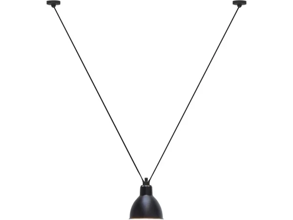 Lampe Gras - 323 L Pendelleuchte Round Black