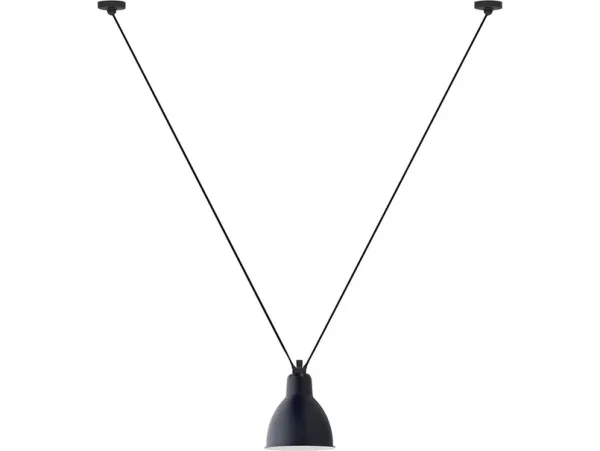 Lampe Gras - 323 L Pendelleuchte Round Blue