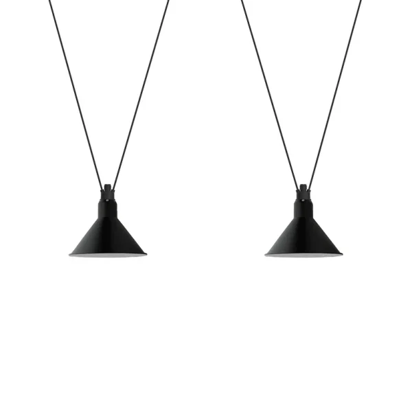 Lampe Gras - 324 XL Pendelleuchte Conic Black
