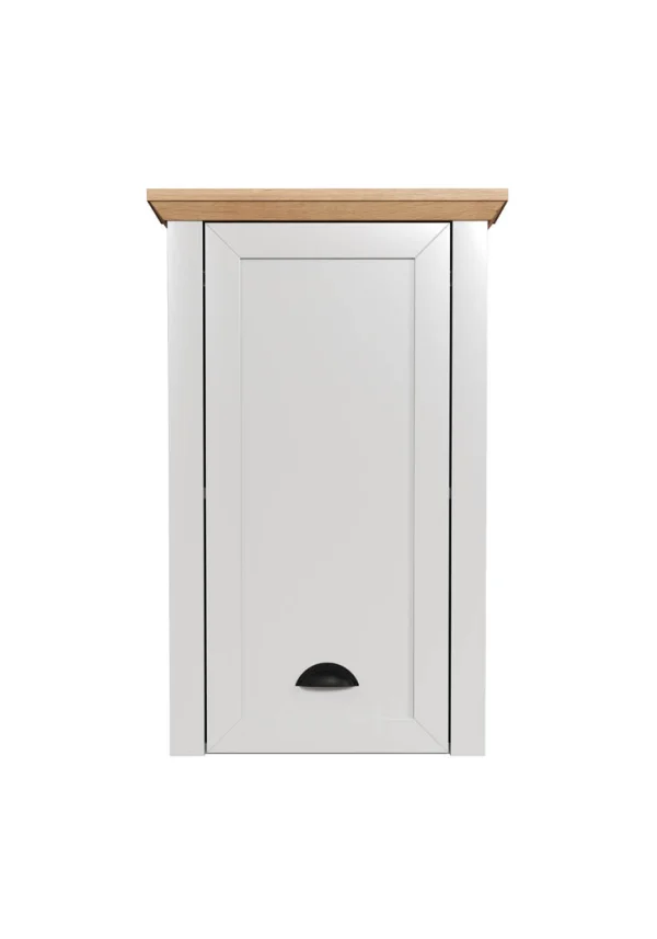 Landside Badschrank Wandaufhang, 1 Tür, grau.