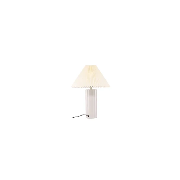 Largin Beleuchtung Tischlampe 35x35x45cm hellgrau.