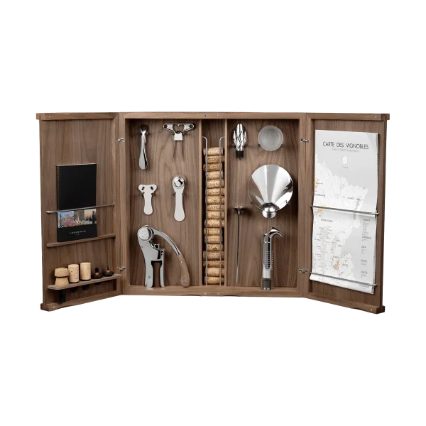 L'Atelier du Vin Cabinet d'Oeno-Curiosités Weinschrank 13-teilig