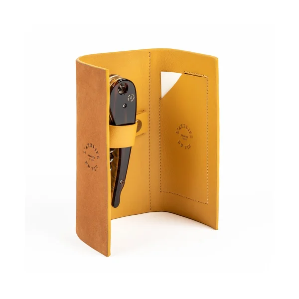 L'Atelier du Vin Soft machine nomad Korkenzieher Lederetui 2-teilig