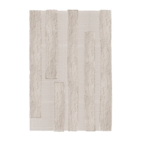 Layered Punja Bricks Wollteppich Sand Melange, 180 x 270cm
