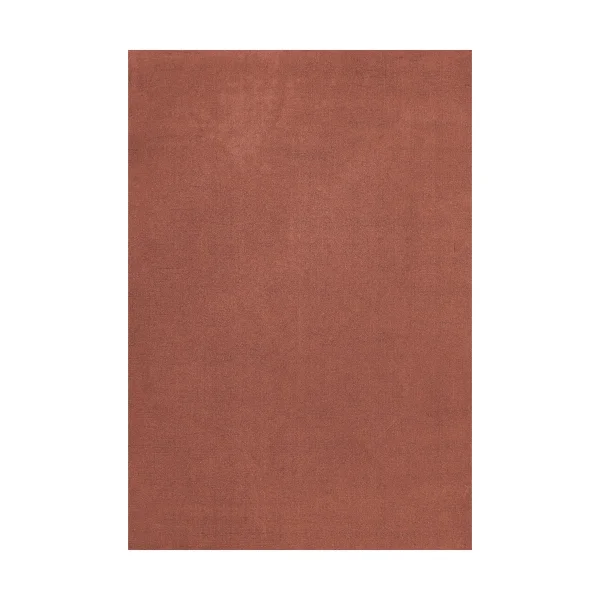 Layered Solid Wool Wollteppich Red ochre, 250x350 cm