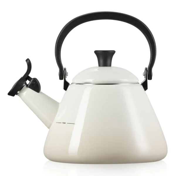 Le Creuset Le Creuset Kone Wasserkessel mit Pfeife Meringue
