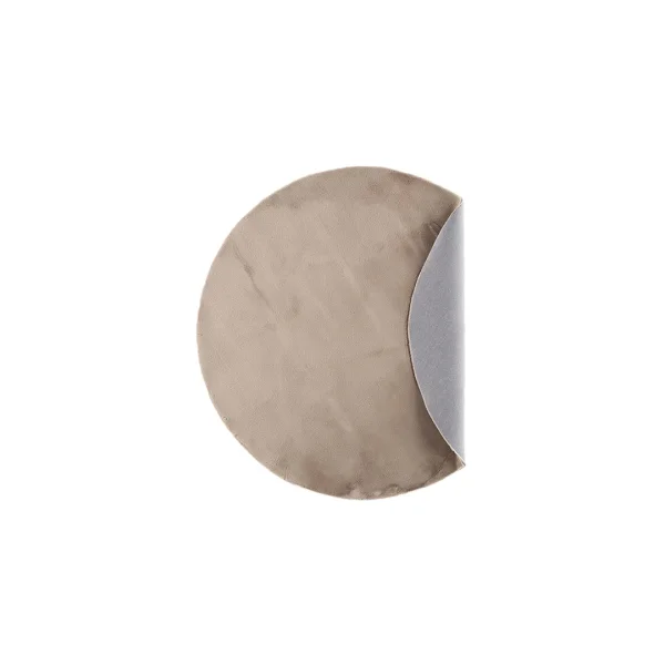 Leni Teppich Ø200 cm beige.