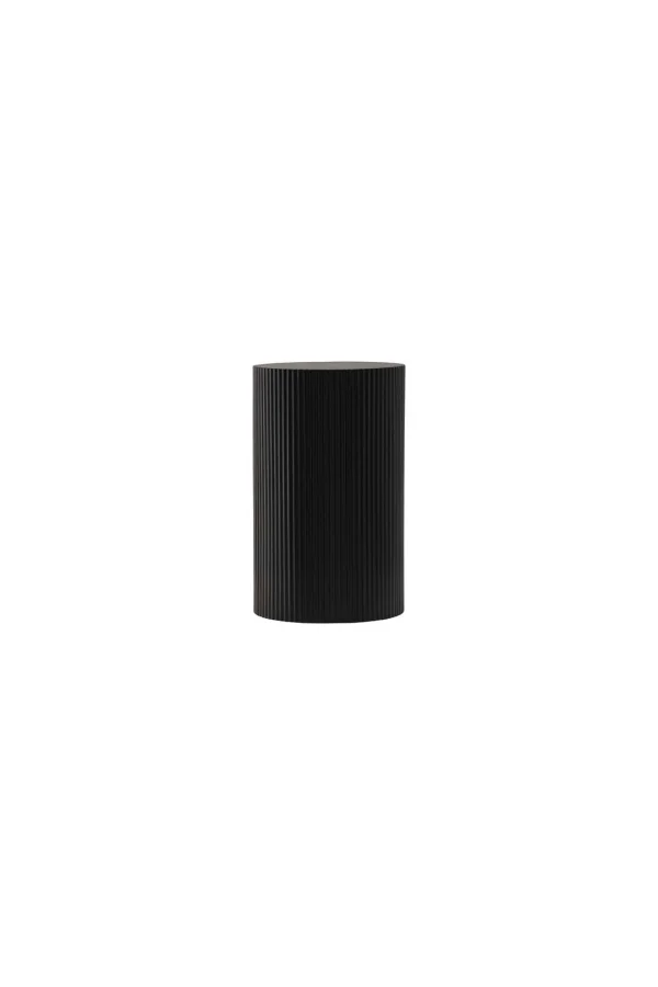 Lenox Couchtisch , Beistelltisch schwarz.