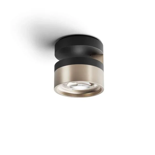LIGHT-POINT - Blade C1 Slim Deckenleuchte Matt Black/Silver Gold