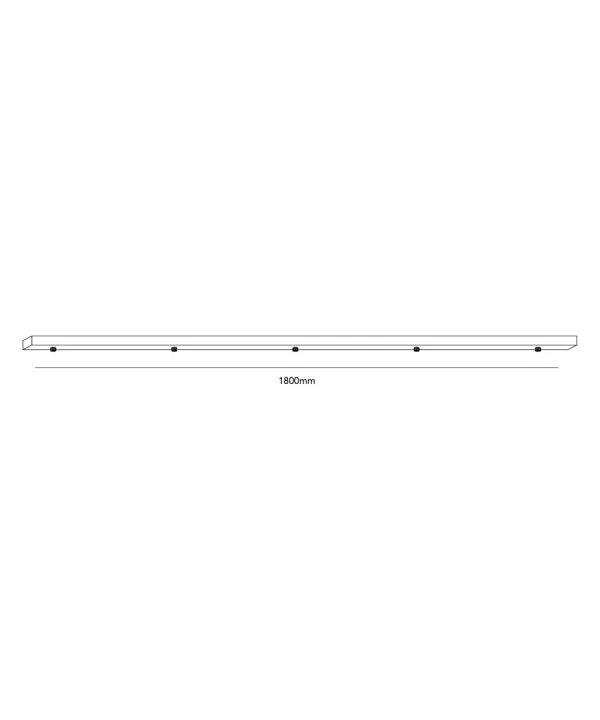 LIGHT-POINT - Ceiling Basis L1800/5 Pendelleuchten Black