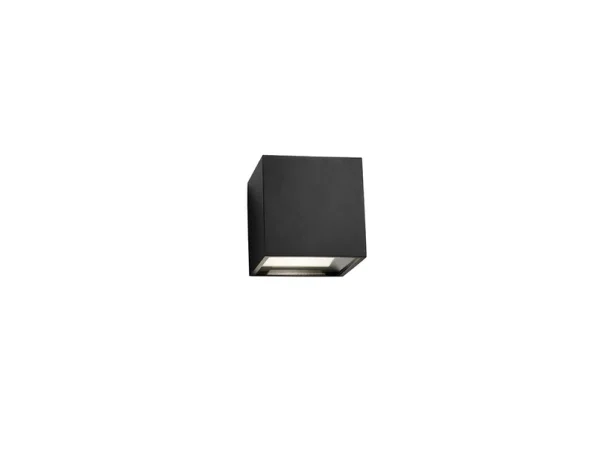 LIGHT-POINT - Cube LED-Außen-Wandlampe XL, schwarz, Up/Down