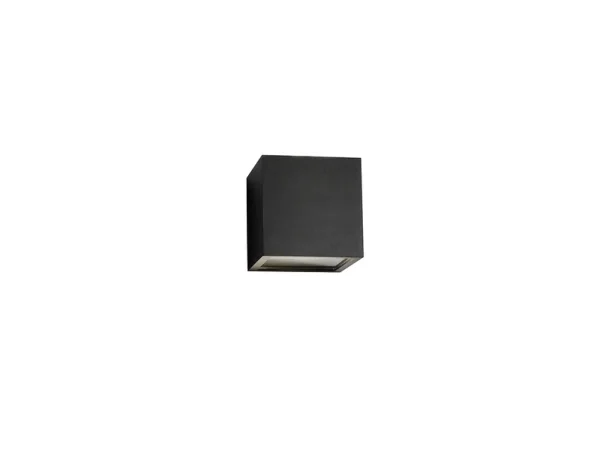 LIGHT-POINT - Cube LED-Außenwandlampe, 3000K, schwarz Light Point