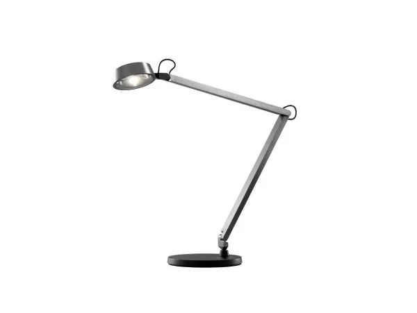 LIGHT-POINT - Dark T2 Tischleuchte mit Fuß Titanium