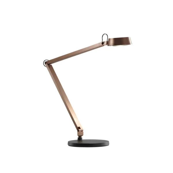 LIGHT-POINT - Dark T2 Tischleuchte, rose gold/schwarz, 57 cm