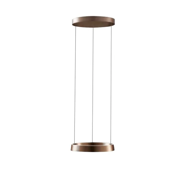 LIGHT-POINT - Edge Round Pendelleuchte Ø400 Rose Gold