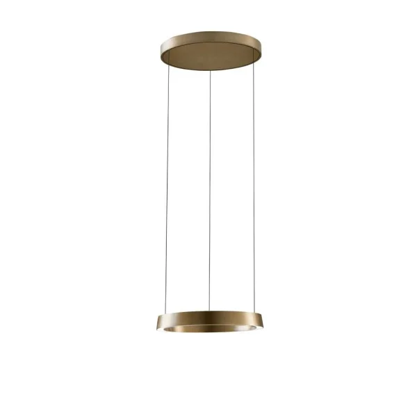 LIGHT-POINT - Edge Round Pendelleuchte Ø500 Brass